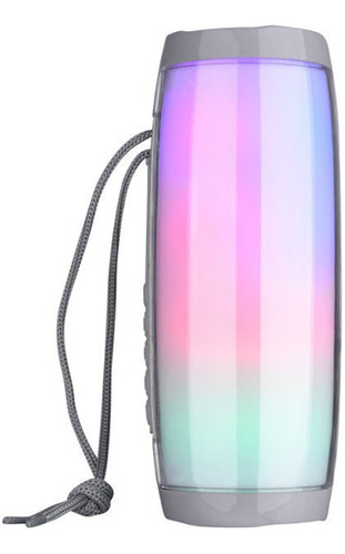 Equipo De Música Bluetooth Con Luces Led De Colores