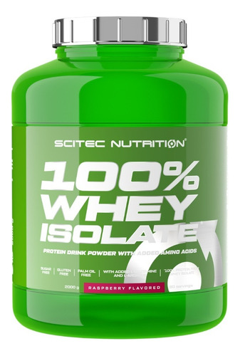 Proteina 100% Whey Isolate 2.000 Gr 80 Sv  Scitec Nutrition