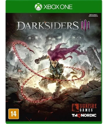 Jogo Xbox One Ação Rpg Darksiders 3