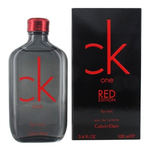 Perfume Ck One Red Hombre 100ml Edt  100%original Fact A