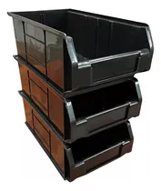 Comprar X10 Kit Gaveteros Plásticos Apilables Organizador 35x20x13cm