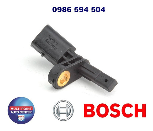 Imagem 1 de 6 de Kit 4 Sensores Abs Vw Jetta 2.0 2010/2016 Bosch