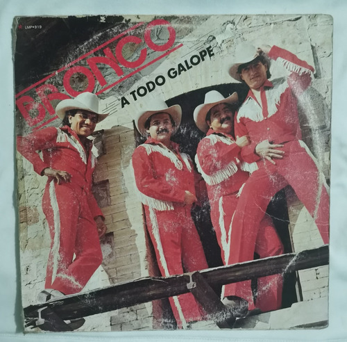 Bronco A Todo Galope Lp Original Disco De Vinil 1989 