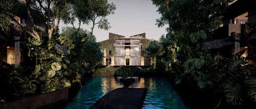 Departamento En Venta En Tulum, Quintana Roo, Siwá Élevé, Jungle Con Alberca Privada