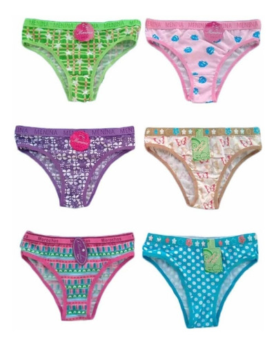 Dos Docenas De Pantaletas Economicas Damas (24 Piezas)