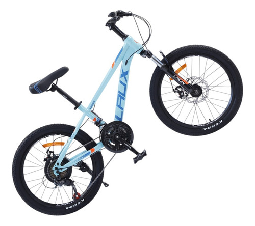 Bicicleta Para Niño Laux Tz100 21v Rodado 20verde