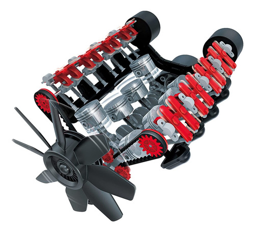¡owi Inc Robotics Vroom! Stem V8 Model Combustion Engine,...