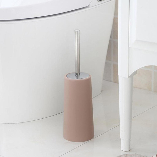 Cepillo Y Soporte De Plástico For El Baño, Cepillo De