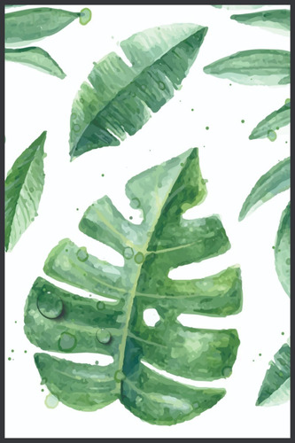 Imagem 6 de 10 de 5 Pôsters Cartaz Folhagem Natureza Flor P/emoldurar 20x30cm