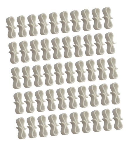 Ganchos De Cuerda De Luz Guter Hooks Multifunción 50 Piezas