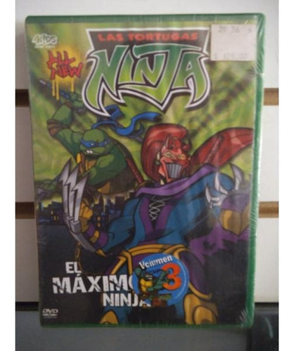 Las Tortugas Ninja El Maximo Ninja Volumen 3    Dvd