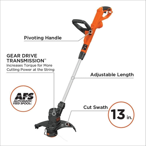 Imagen 5 de 6 de Orilladora / Podadora De Grama Black + Decker Nueva!!!