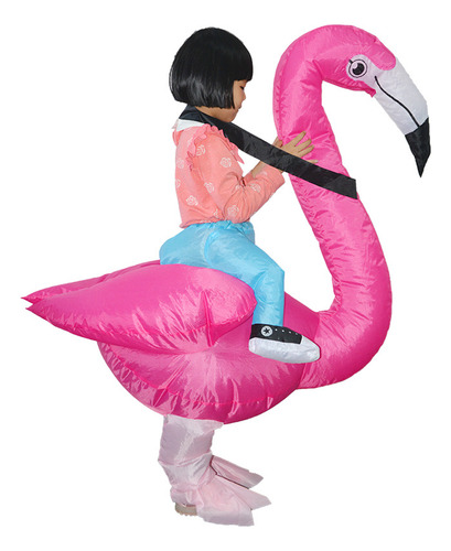 Paródia Inflável Da Festa Do Traje Do Flamingo Do Natal De