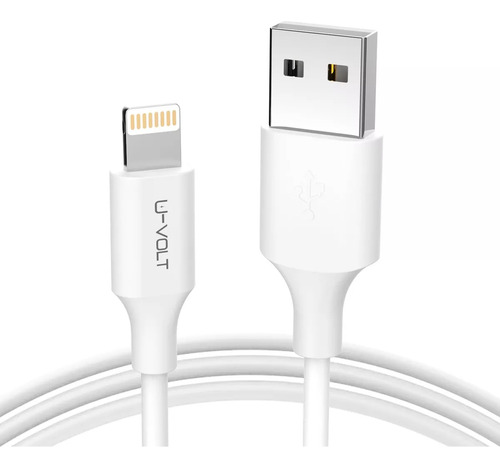 Cable Para iPhone Lightning Usb Carga Rápida 2.4a U-volt