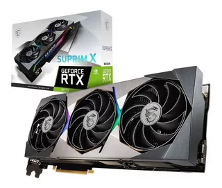 Placa De Video Msi Geforce Rtx 3070 Suprim X 8gb Gddr6 Rgb