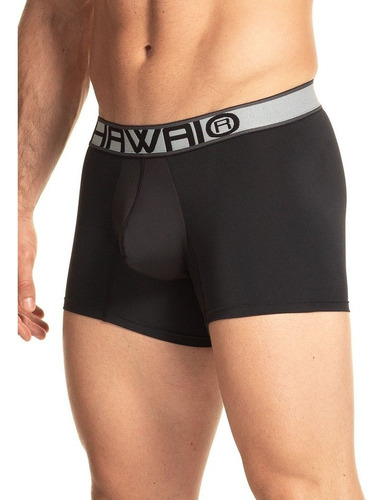 Boxer Hawai Hombre Corto Modelo 41977 Negro ( Colombiano)