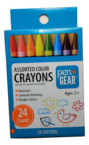 Crayones Pen+gear 24 Unidades