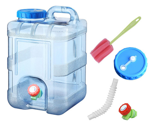 Contenedor De Agua Con Espita, Con Tapa De Manguera