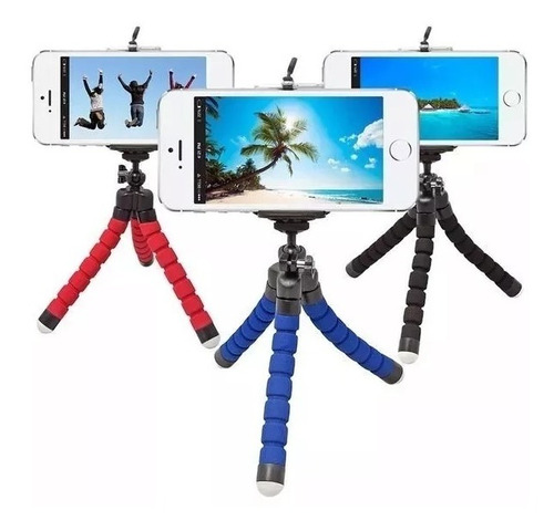 Tripé Suporte Celular Câmera Flexível Universal Gopro Móvel