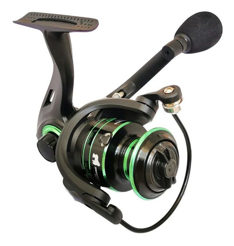 Carrete De Pesca Profesional Dn2000 Alumino / Titanium 