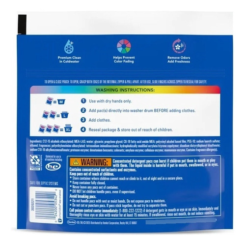 Persil Ultra Pacs - 16 Unidades, Intense Fresh