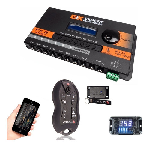 Mesa Crossover Processador Expert Bluetooth + Controle + Vs1