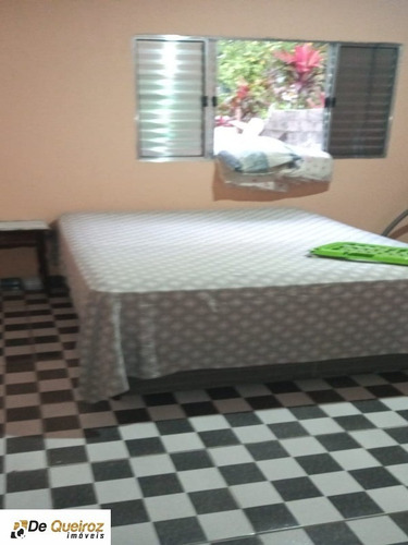 Imagem 9 de 10 de Chacara Em Mongaguá, Lado Morro, Semi Acabado, Murado, 02 Dormitórios, 01 Banheiro, Sala, Cozinha, Garagem, Área De Serviço. - 6210 - 69266768