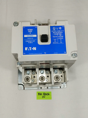 Eaton Nsb Cn15nn3-b1 Other Contactors 3p 135a 3ph Size 4 Cch