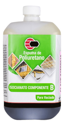Resina Expansiva De Vaciado Componente A-b 4kg (espuma) Azul Oscuro