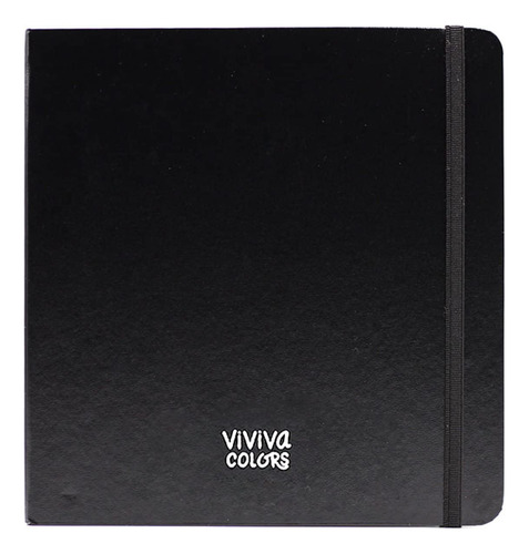 Viviva Cuaderno Boceto 100% Algodon Cuadrado