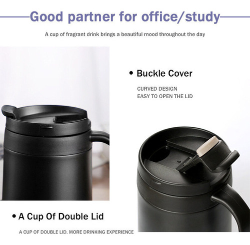 Taza Termo Con Asa Taza De Café De Acero Inoxidable