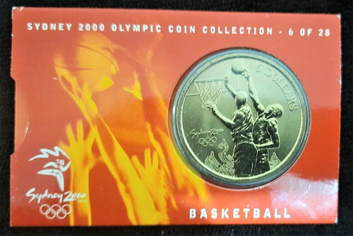 Monedas Olimpiada Sydney 2000, Año 1999, 5 Dlls, 7 Pza.