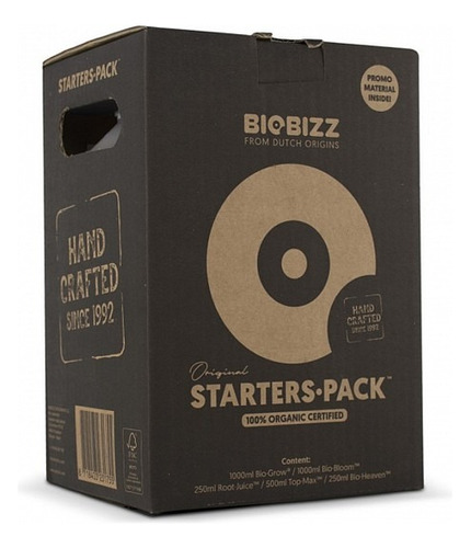Biobizz Starter Pack Cultivo Completo Fertilizantes