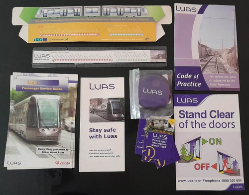 Souvenires De Colección Del Ferrocarril Luas De Irlanda