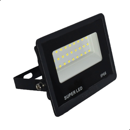 Kit 5 Refletor Led 50w 6500k Holofote Prova D Água Ip66