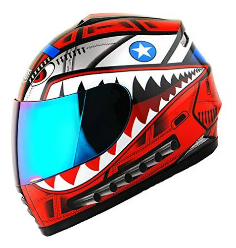 Casco De Moto Integral Para Niños Y Jóvenes: Hkyb15