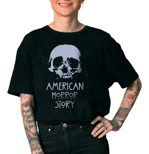 Camisa Seriado American Horror Story Caveira