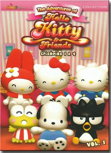As Aventuras De Hello Kitty E Seus Amigos Vol.1 - Dvd