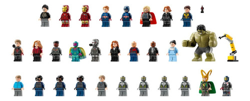 Bloques para armar Lego Marvel Avengers 76269 5201 piezas en caja