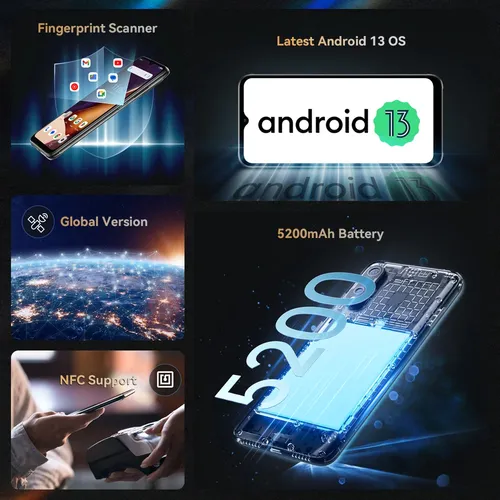 Smartphone Cubot X70 12 Gb Ram 256 Gb Rom Cámara 100mp