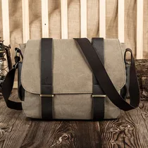 Comprar Bolsos De Hombro De Lona, Bolsos Casuales De Moda Bandolera