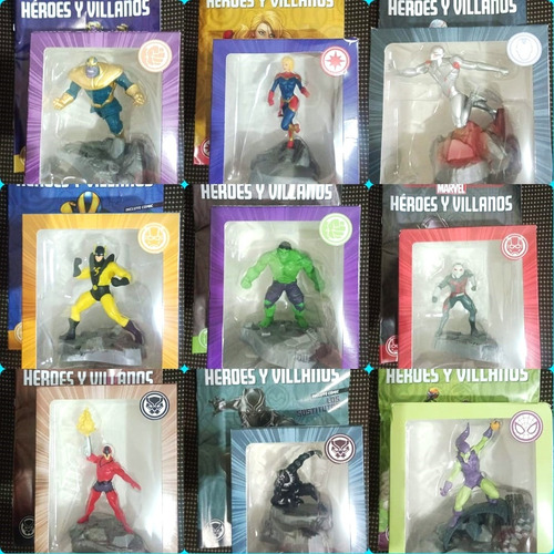 Coleccion Heroes Y Villanos Marvel - Con Accesorio