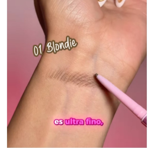 Micro Fine Brow Pencil / Lápiz Delineador Ultra Fino Cejas 03 Brown Black
