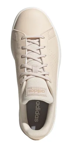 Adidas advantage top mujer beige