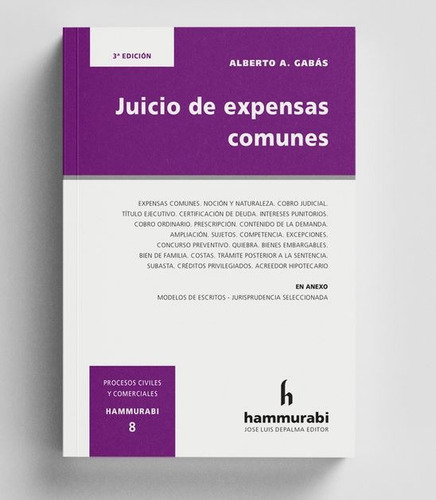  Juicio De Expensas Comunes - Gabás, Alberto A.