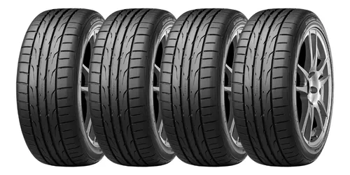 Set 4 Neumáticos 195/50r15 Dunlop Dz102 82v Br Envio Gratis