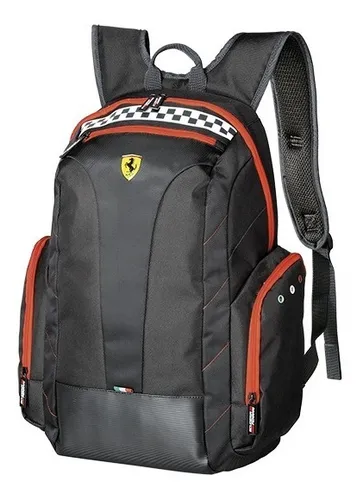 Mochila ferrari negra sale