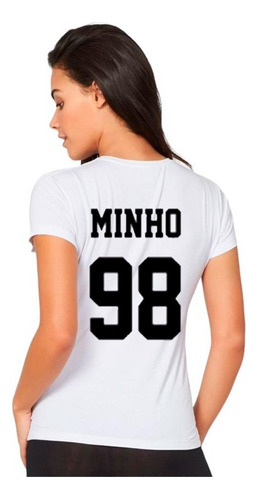 Polera Oversize Stray Kids Minho K-pop Música Grafimax