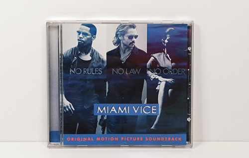 Cd Miami Vice Original Motion Picture Soundtrack Canadá Ed.
