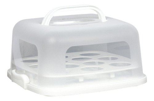 Bh Para Contenedor Para Transportar Tartas Con Tapa Y Asa,
